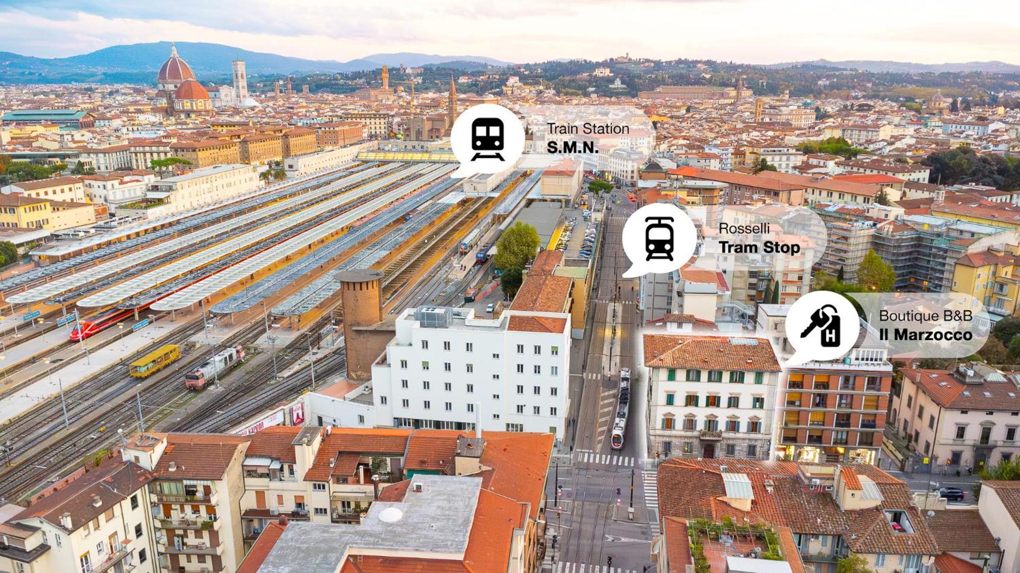 Il Marzocco Boutique B&B Firenze Kültér fotó